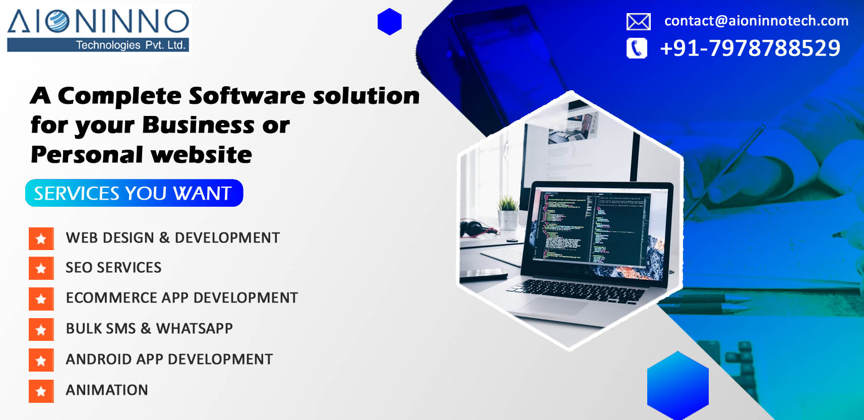 Website Designing in Bargarh- AIONINNO TECHNOLOGIES