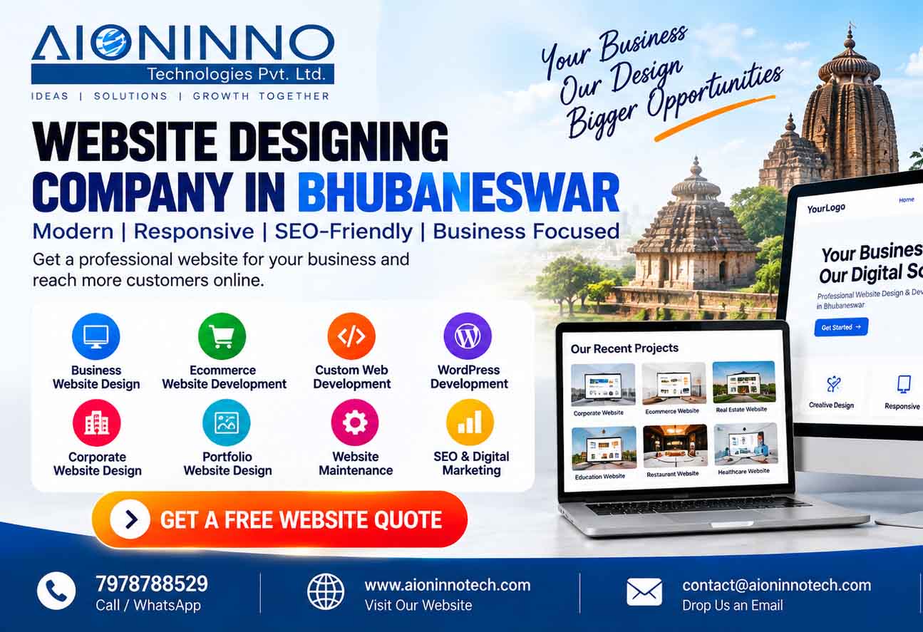 Website Designing Company in Bhubaneswar