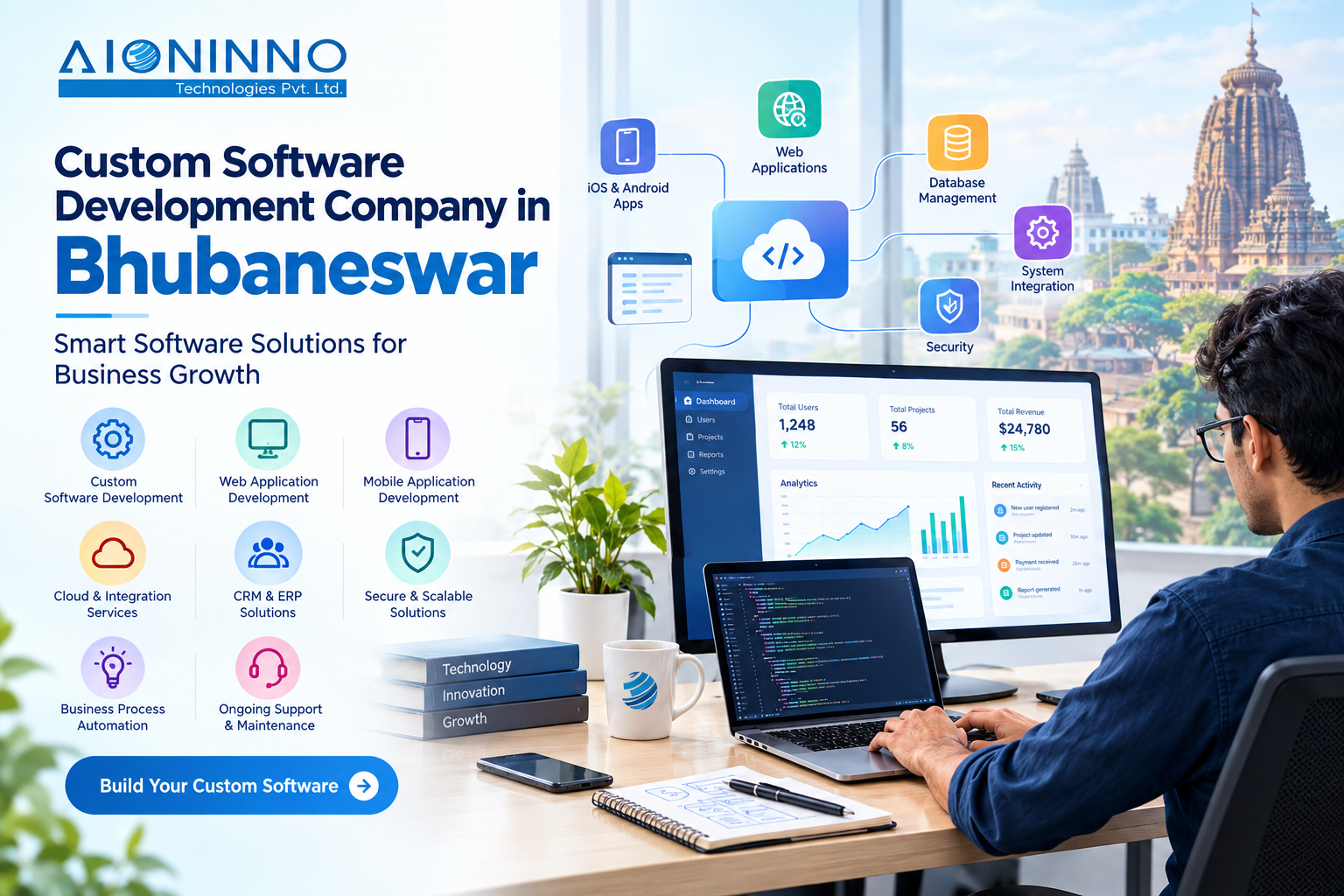Custom Software Development Company in Bhubaneswar
