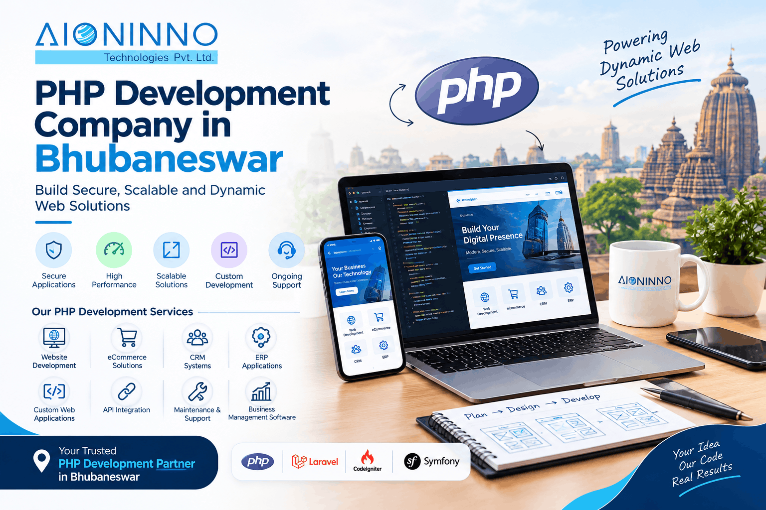 PHP Development Company in Bhubaneswar