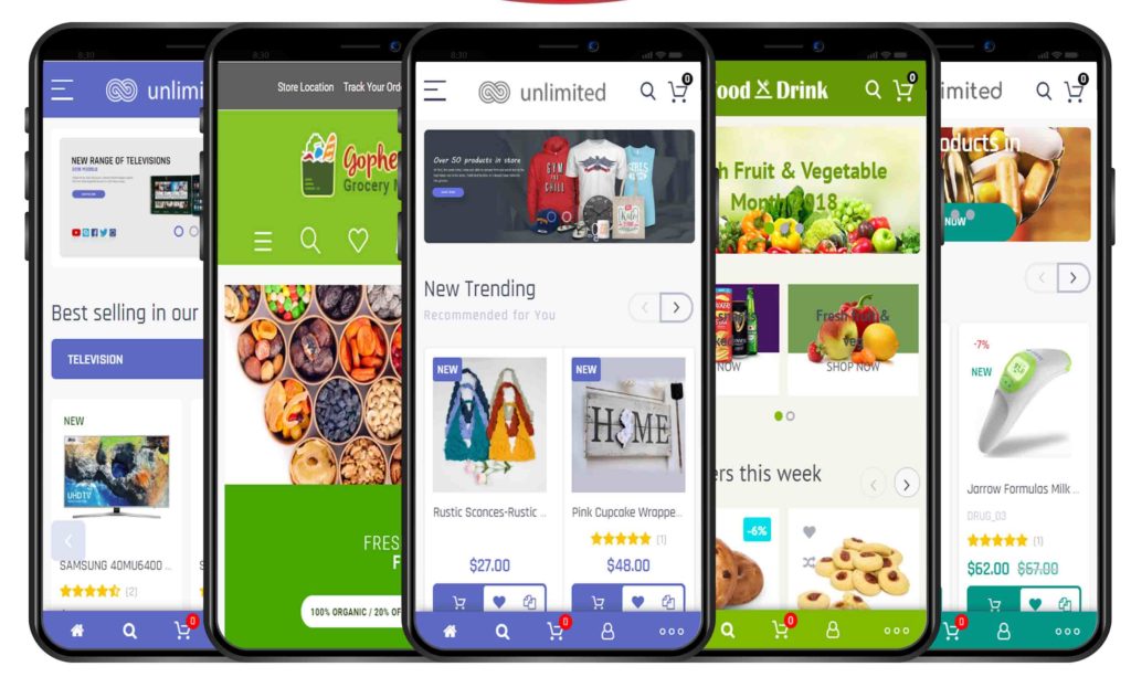 multi vender e-commerce website