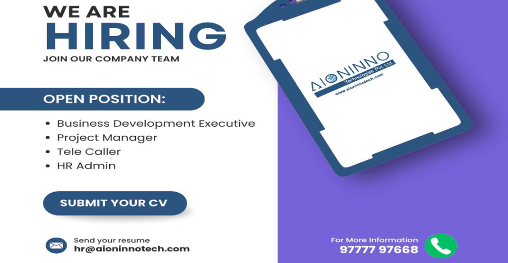 Kickstart Your Career with AIONINNO Technologies
